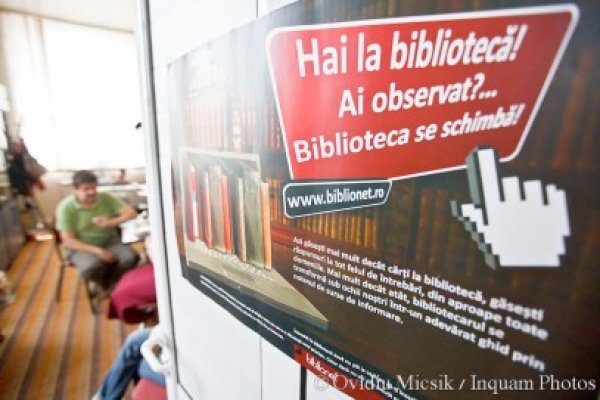 Bibliotecile din România pot aplica pentru granturi
